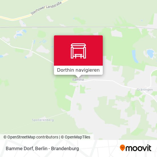 Bamme Dorf Karte