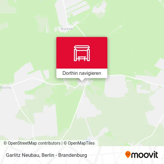 Garlitz Neubau Karte