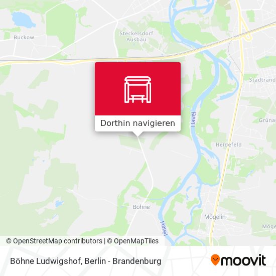 Böhne Ludwigshof Karte