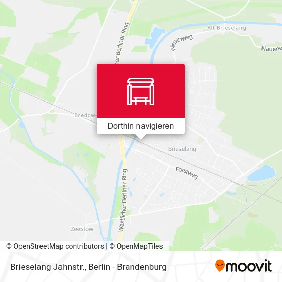 Brieselang Jahnstr. Karte
