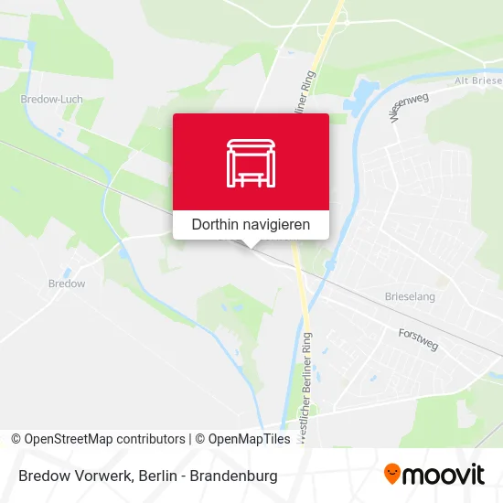 Bredow Vorwerk Karte