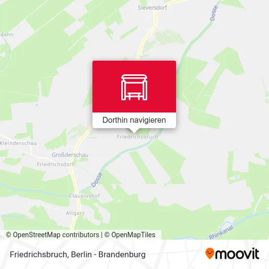 Friedrichsbruch Karte