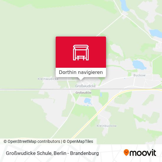 Großwudicke Schule Karte