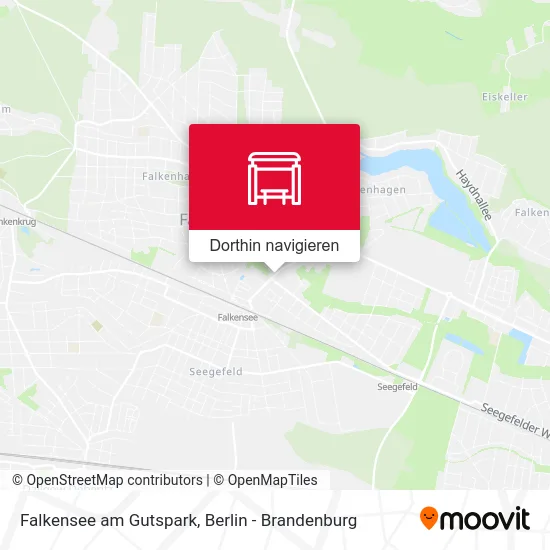 Falkensee am Gutspark Karte