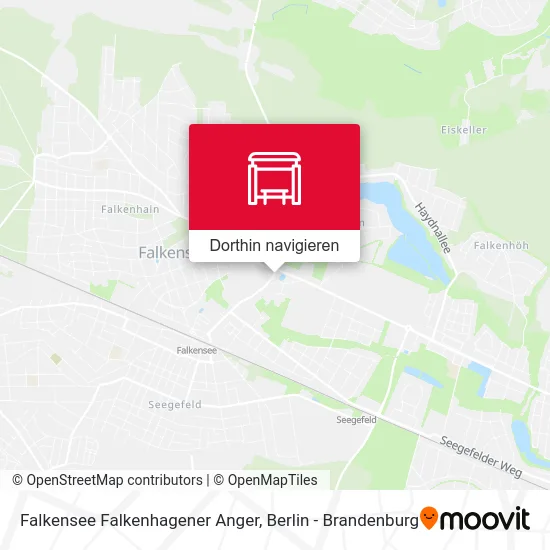 Falkensee Falkenhagener Anger Karte