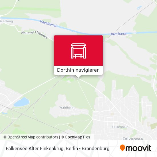 Falkensee Alter Finkenkrug Karte