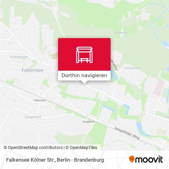 Falkensee Kölner Str. Karte