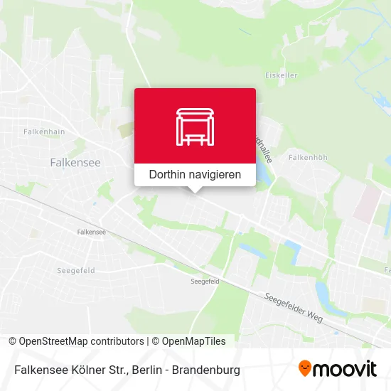 Falkensee Kölner Str. Karte