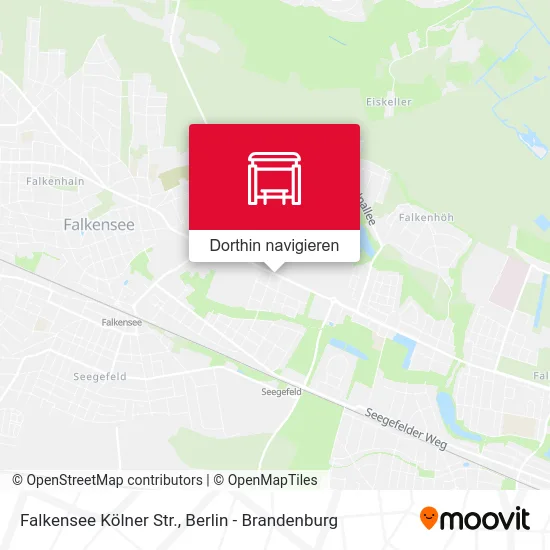 Falkensee Kölner Str. Karte