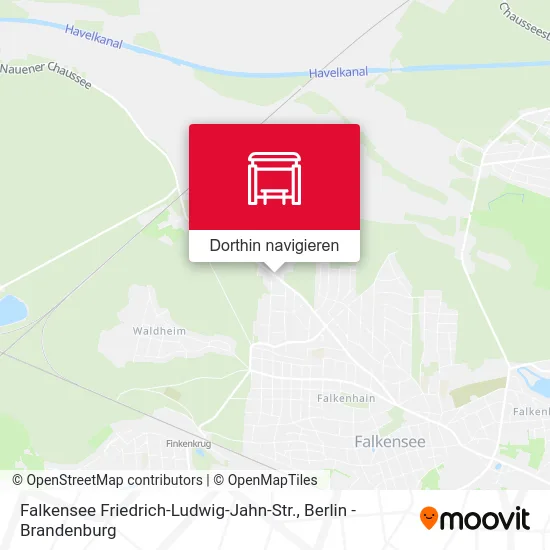 Falkensee Friedrich-Ludwig-Jahn-Str. Karte