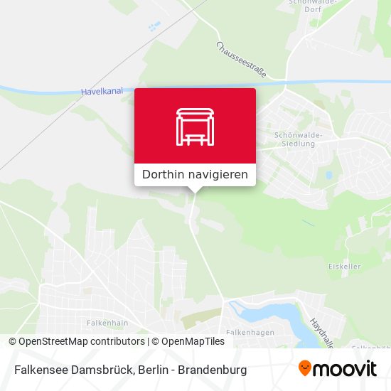 Falkensee Damsbrück Karte