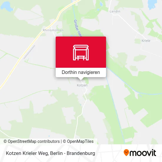 Kotzen Krieler Weg Karte