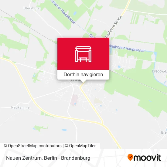 Nauen Zentrum Karte