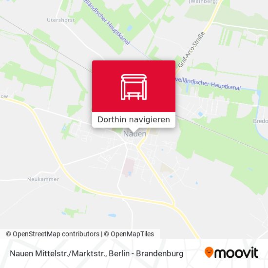 Nauen Mittelstr./Marktstr. Karte