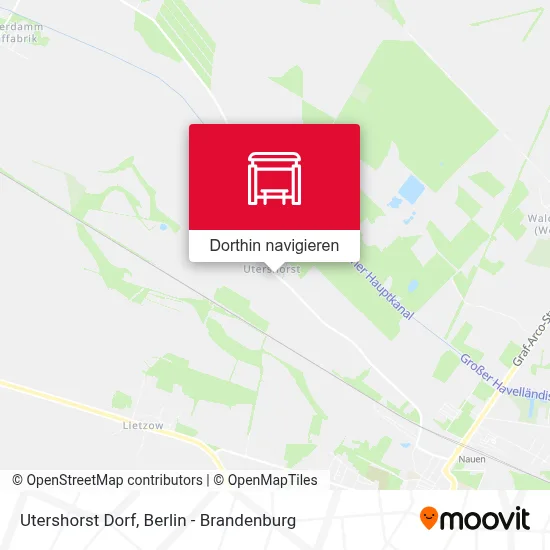 Utershorst Dorf Karte