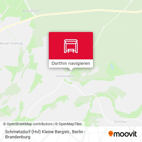 Schmetzdorf (Hvl) Kleine Bergstr. Karte