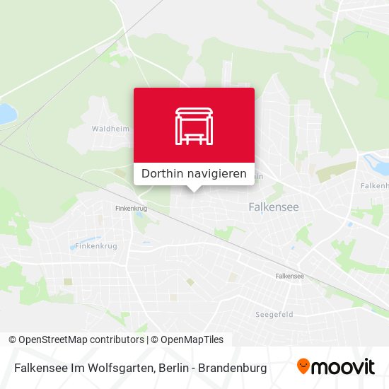 Falkensee Im Wolfsgarten Karte