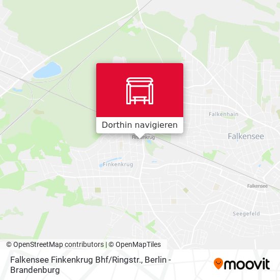 Falkensee Finkenkrug Bhf / Ringstr. Karte