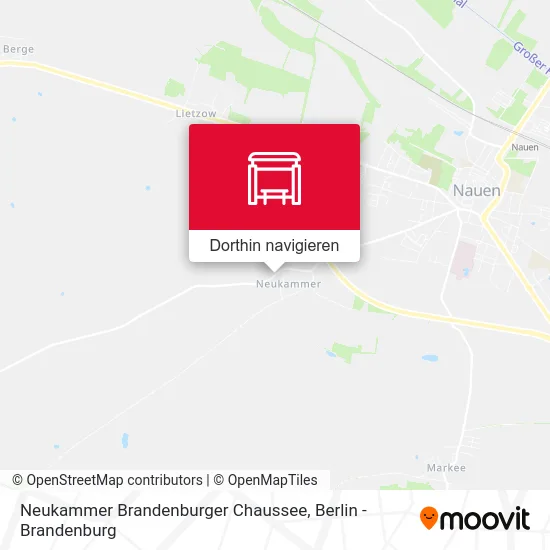 Neukammer Brandenburger Chaussee Karte