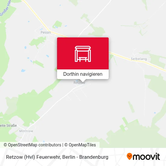 Retzow (Hvl) Feuerwehr Karte