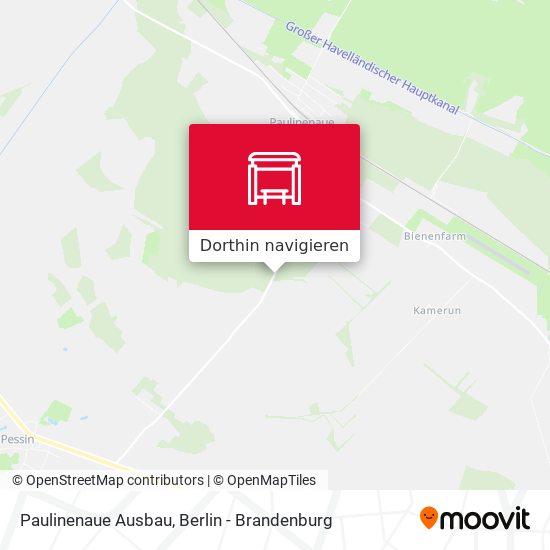 Paulinenaue Ausbau Karte