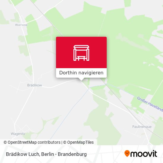 Brädikow Luch Karte