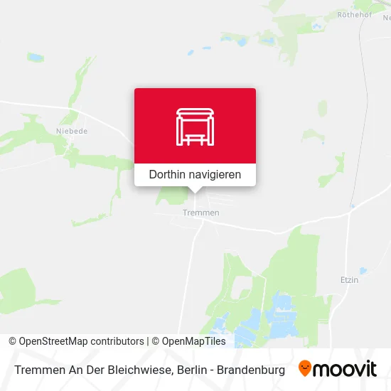 Tremmen An Der Bleichwiese Karte