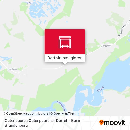 Gutenpaaren Gutenpaarener Dorfstr. Karte