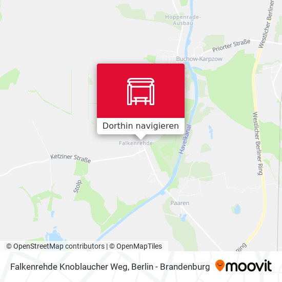 Falkenrehde Knoblaucher Weg Karte