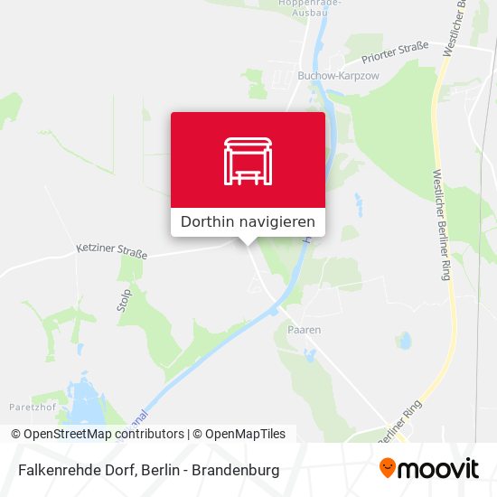 Falkenrehde Dorf Karte