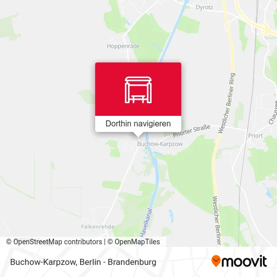 Buchow-Karpzow Karte