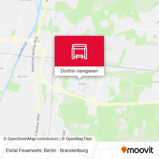 Elstal Feuerwehr Karte