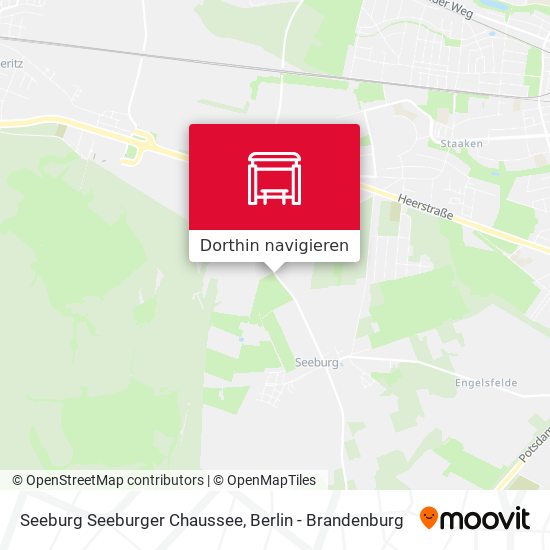 Seeburg Seeburger Chaussee Karte
