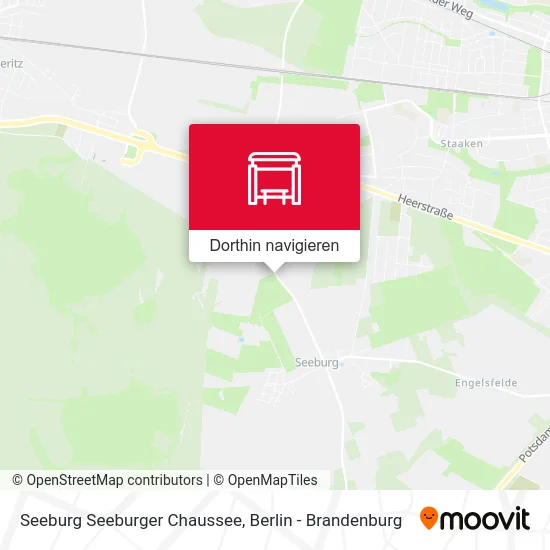 Seeburg Seeburger Chaussee Karte