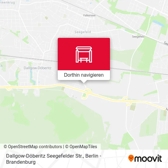 Dallgow-Döberitz Seegefelder Str. Karte