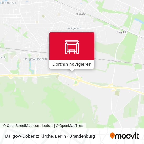 Dallgow-Döberitz Kirche Karte