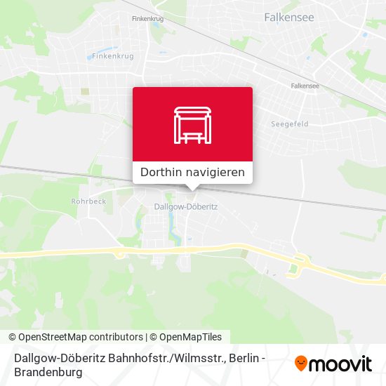 Dallgow-Döberitz Bahnhofstr. / Wilmsstr. Karte