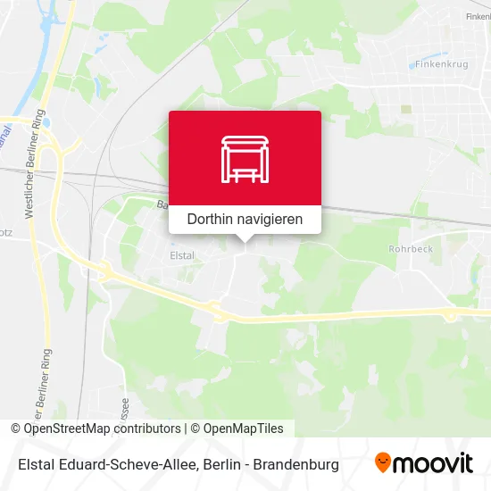Elstal Eduard-Scheve-Allee Karte