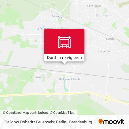 Dallgow-Döberitz Feuerwehr Karte