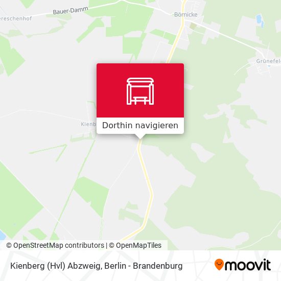 Kienberg (Hvl) Abzweig Karte