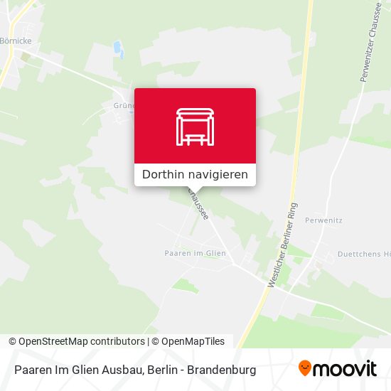 Paaren Im Glien Ausbau Karte