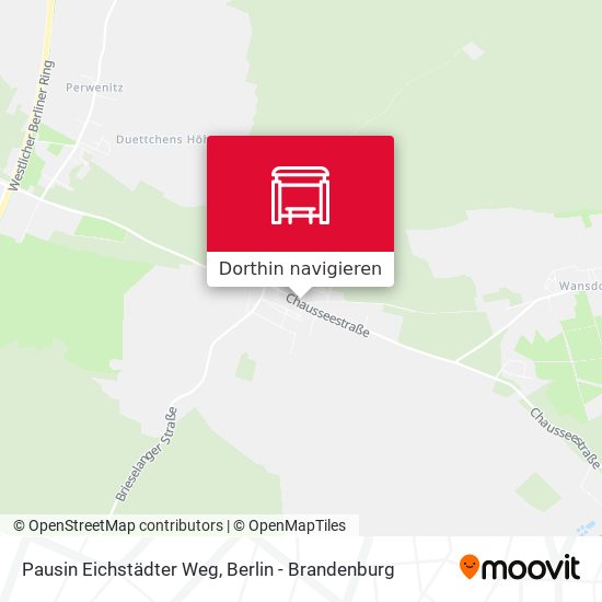 Pausin Eichstädter Weg Karte