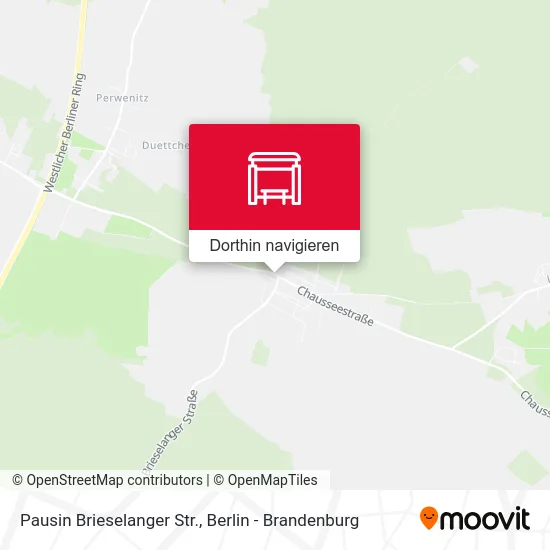 Pausin Brieselanger Str. Karte