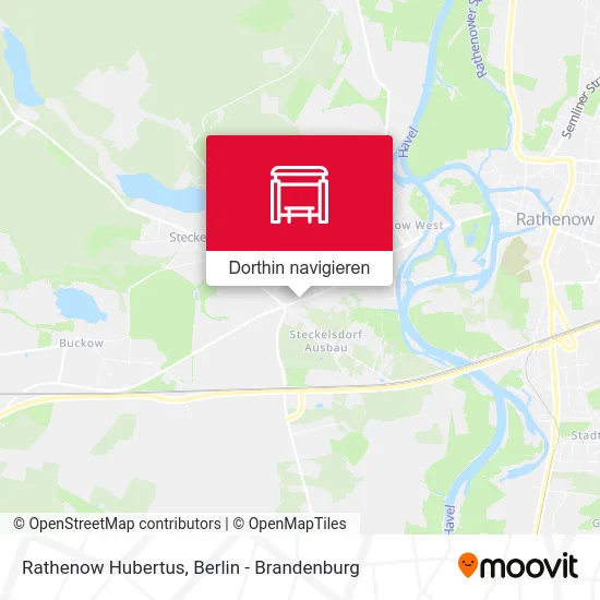 Rathenow Hubertus Karte