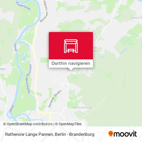 Rathenow Lange Pannen Karte