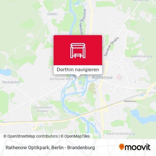 Rathenow Optikpark Karte