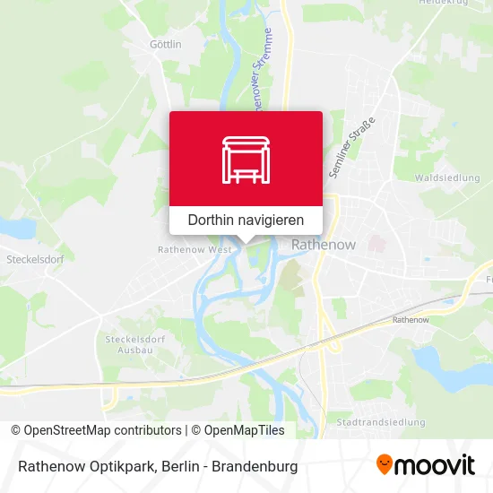 Rathenow Optikpark Karte