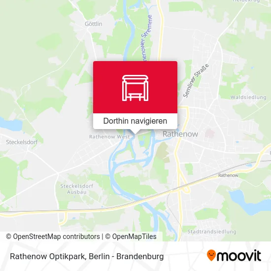 Rathenow Optikpark Karte