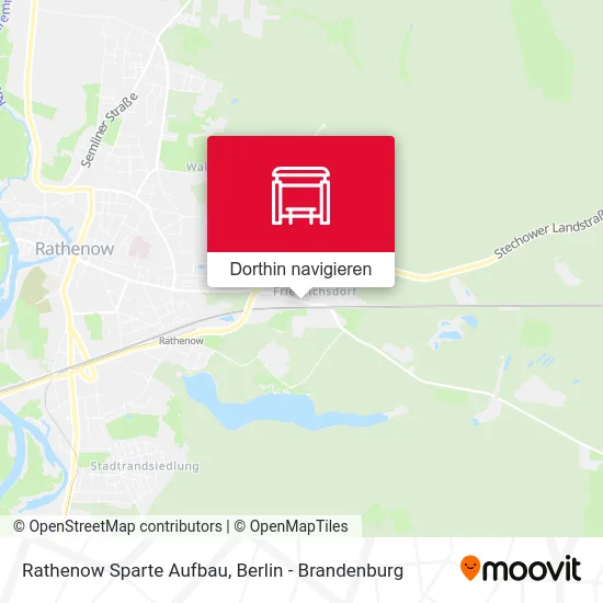 Rathenow Sparte Aufbau Karte