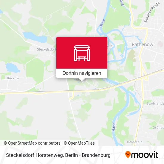 Steckelsdorf Horstenweg Karte